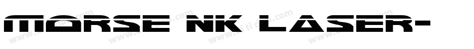 Morse NK Laser字体转换